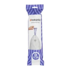 Brabantia Affaldspose - 20 stk. 16 liter - Plastik - Hvid