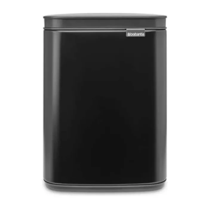 Brabantia BO Affaldsspand 4 liter - Stål/plastik - Matt black