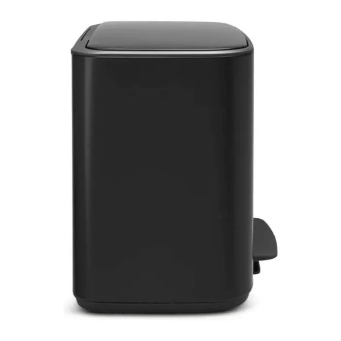 Brabantia Bo Pedalspand 36 liter - Plastik/stål - Mat sort