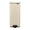 Brabantia Bo Pedalspand 30 liter - Stål - Soft beige