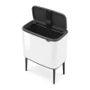 Brabantia Bo Touch Affaldsspand 36 liter - Plastik/stål - Hvid