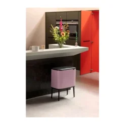 Brabantia Bo Touch affaldsspand 11/23 liter - Stål - Lilac pink