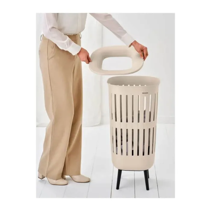 Brabantia Collect-it Vasketøjskurv 55 liter - Plastik - Soft beige