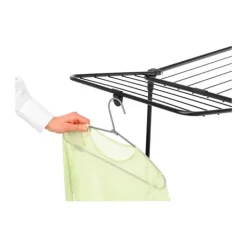 Brabantia HangOn Tørrestativ Tørreplads: 18 meter - Stål - Mat Black