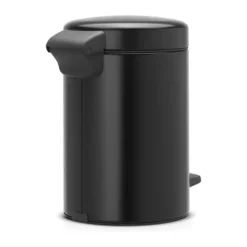 Brabantia NewIcon Pedalspand 3 liter - Plastik/stål - Mat sort