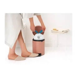 Brabantia NewIcon Pedalspand 5 liter - Stål - Warm Copper