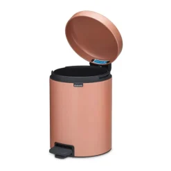 Brabantia NewIcon Pedalspand 5 liter - Stål - Warm Copper