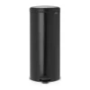 Brabantia NewIcon Pedalspand 30 liter - Plastik/stål - Mat sort