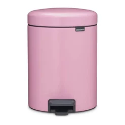 Brabantia NewIcon Pedalspand 5 liter - Stål - Lilac pink