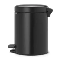 Brabantia NewIcon Pedalspand 5 liter - Plastik/stål - Mat sort