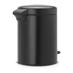 Brabantia NewIcon Pedalspand 5 liter - Plastik/stål - Mat sort