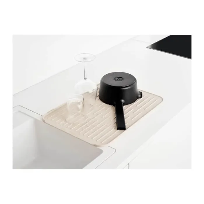 Brabantia Sinkside Opvaskemåtte B 32,5 x 42,8 cm - Silikone - Soft beige