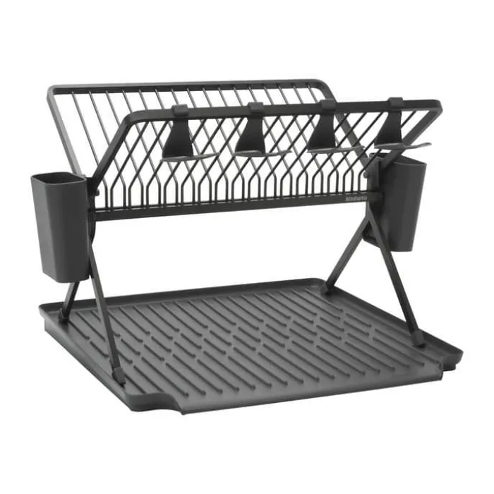 Brabantia Sink-side Opvaskestativ H 33 x B 51 cm - Metal - Mørk grå