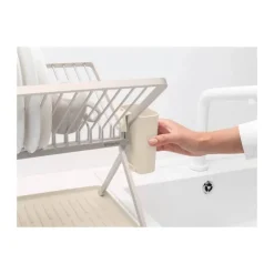 Brabantia Sinkside Opvaskestativ H 31,5 x B 37 x L 33 cm - Aluminium - Soft beige