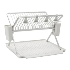 Brabantia Sink-side Opvaskestativ H 33 x B 51 cm - Metal - Lys grå