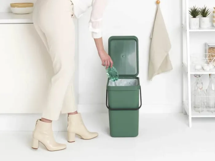 Brabantia Sort & Go Affaldsspand 25 liter - Plastik - Grøn
