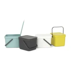 Brabantia Sort & Go Affaldsspand 6 liter - Plastik - Grå