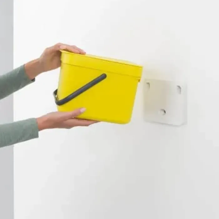 Brabantia Sort & Go Affaldsspand 6 liter - Plastik - Grå
