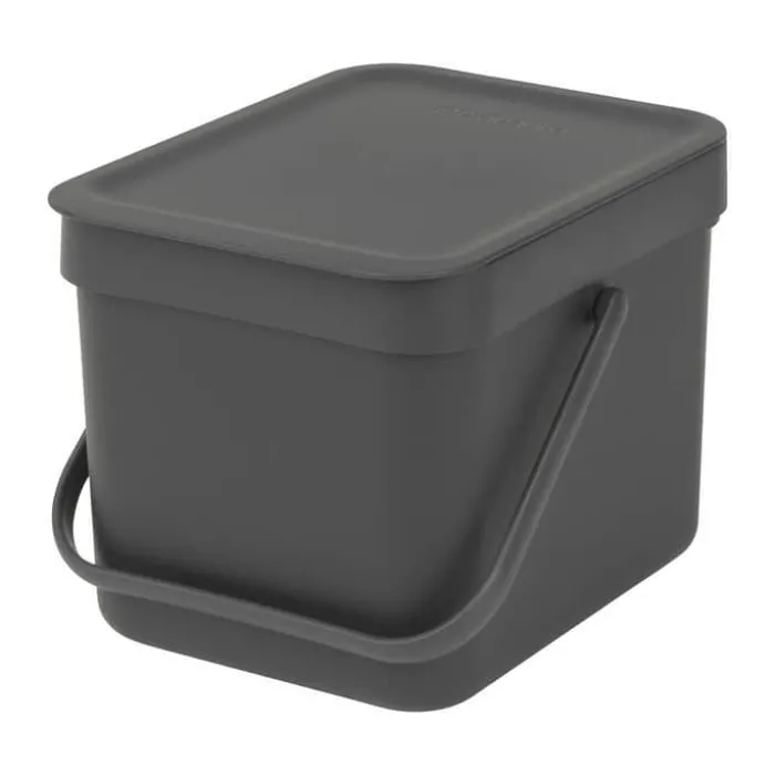 Brabantia Sort & Go Affaldsspand 6 liter - Plastik - Grå