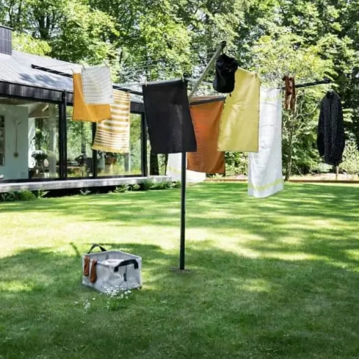 Brabantia Tørrestativ Tørreplads: 50 meter - Stål - Metallic grey