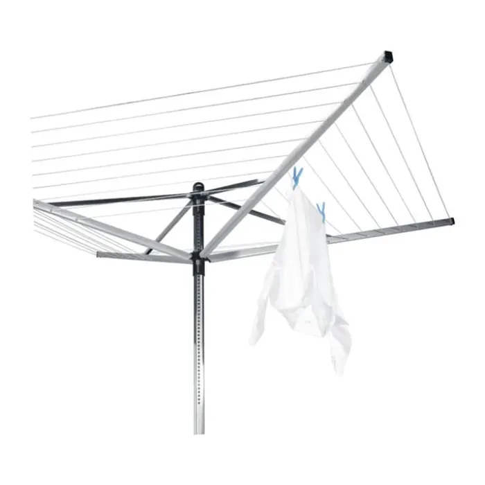 Brabantia Tørrestativ Tørreplads: 50 meter - Stål - Metallic grey