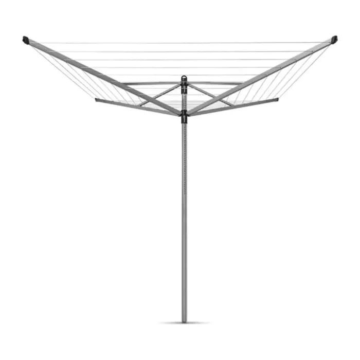 Brabantia Tørrestativ Tørreplads: 50 meter - Stål - Metallic grey