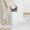 Brabantia Vasketøjskurv 35 liter - Stal/plastik - White