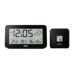 Braun BC13 Vejrstation B 13,5 cm - Plastik - Sort
