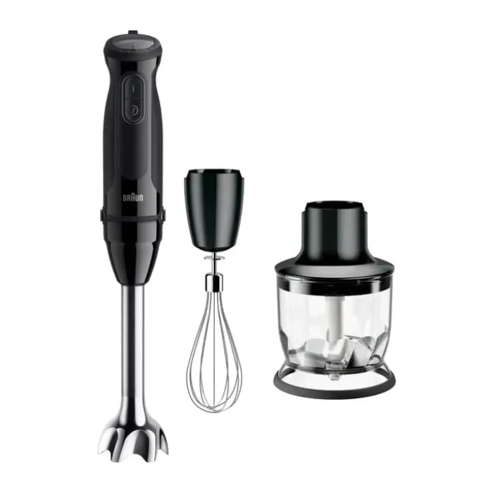 Braun Multiquick 5 Stavblender MQ50202M - 3 dele 1000 watt - 21 hastigheder - Inkl. tilbehør