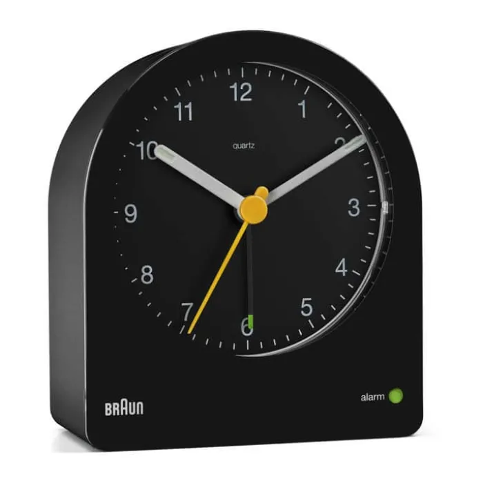 Braun Vækkeur BC22B H 9,7 cm x B 8,6 cm - Plastik - Sort