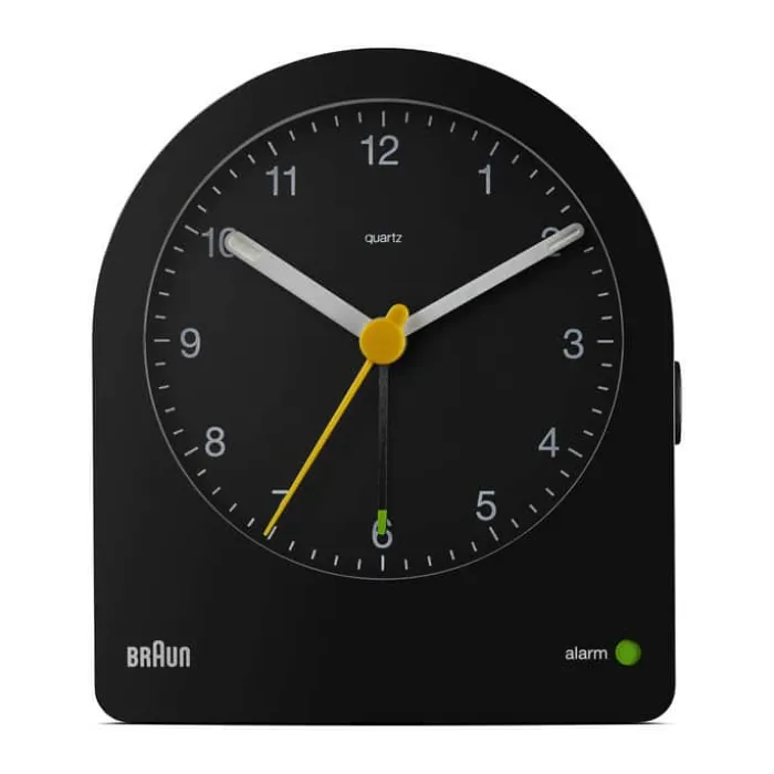 Braun Vækkeur BC22B H 9,7 cm x B 8,6 cm - Plastik - Sort