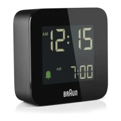 Braun Vækkeur BC08 H 5,8 x B 5,8 cm - Plastik - Sort
