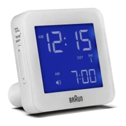 Braun Vækkeur BC09 H 7,5 x B 7,5 cm - Plastik - Hvid