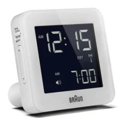 Braun Vækkeur BC09 H 7,5 x B 7,5 cm - Plastik - Hvid