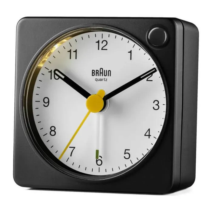 Braun Vækkeur BC02XBW H 5,7 cm x B 5,7 cm - Plastik - Sort