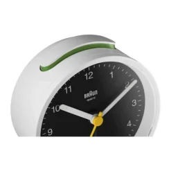 Braun Vækkeur H 7,5 x B 7,5 cm - Plastik - Hvid