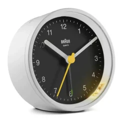 Braun Vækkeur H 7,5 x B 7,5 cm - Plastik - Hvid