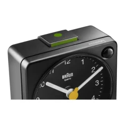 Braun Vækkeur H 5,7 x B 5,7 cm - Plastik - Sort
