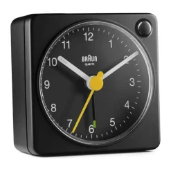 Braun Vækkeur H 5,7 x B 5,7 cm - Plastik - Sort