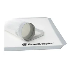 Brød & Taylor Bagemåtte - 3 stk. B 29 x L 40,5 cm - Silikone - Hvid