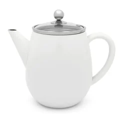 Bredemeijer Duet Eva Tekande 1,1 liter - Rustfrit stål - Hvid