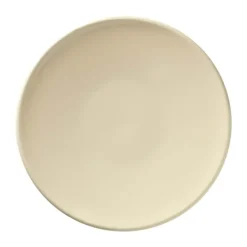 Broste Copenhagen Alfredo Serveringsfad Ø 30 x H 3,5 cm - Stentøj - Beige