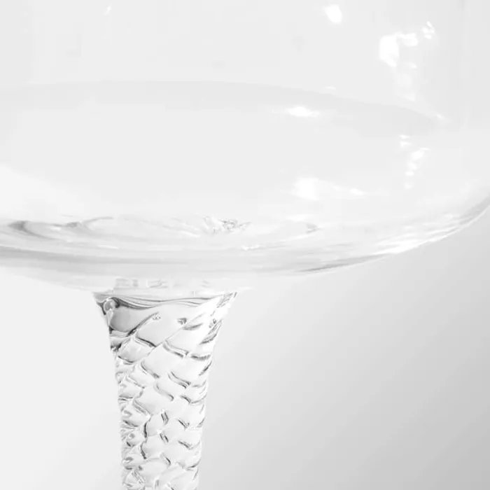 Broste Copenhagen Bellevue Hvidvinsglas - 4 stk. 45 cl - Mundblæst glas