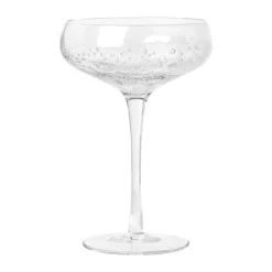 Broste Copenhagen Bubble Cocktailglas 20 cl - Mundblæst glas - Clear
