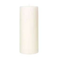 Broste Copenhagen Church Bloklys Ø 10 x H 20 cm - Paraffin - Antique white