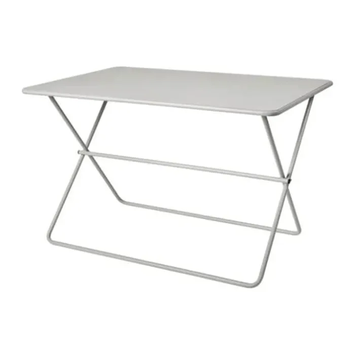 Broste Copenhagen Eden Havebord H 74 x B 120 cm - Stål - Beige
