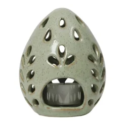 Broste Copenhagen Egga Lanterne Ø 9,5 x H 12 cm - Stentøj - Sand