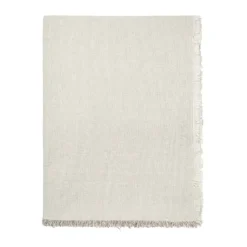 Broste Copenhagen Elouise Dug B 160 x L 200 cm - Bomuld - Fungi Grey