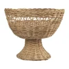 Broste Copenhagen Emmy Kurv Ø 26 x H 21 cm - Rattan - Natural Brown