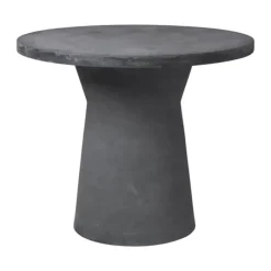 Broste Copenhagen Fiber Bord Ø 90 x H 75 cm - Fibercement - Charcoal